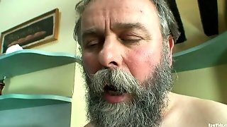 Horny Teen Fucked By Old Man