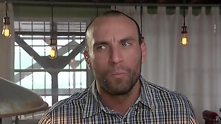 Landlord Caught Blondie Thief And Had Sex Her