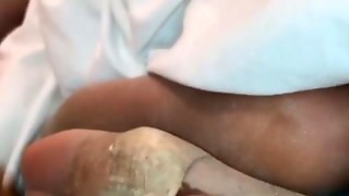 Homemade Pantyhose Pussy Cumshot