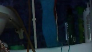 Russian Post Pregnant Mom Cumming In Bathroom