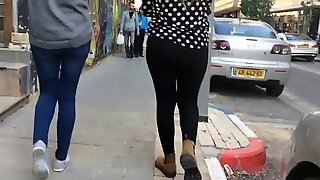 Jiggly Ass Bubble Butt In Yoga Pants Follow