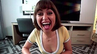 Playful Teen Riley Reid Grinds Bbc With Shaved Pussy