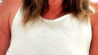 Chubby Big Tits Milf Dildo Ride