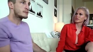 Busty Milf Uses Step Son For Sexual Release