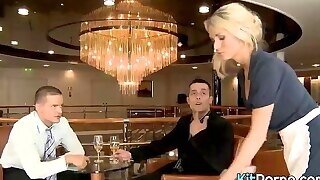 Seduced A Maid With Beautifull Breasts And Fucked Together