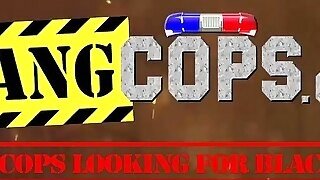Sex-positive Female Cops With Big Hooters Are Taking Turns To Fellate This Meaty Black Dong!
