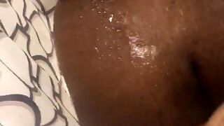Ebony Screwed In The Shower