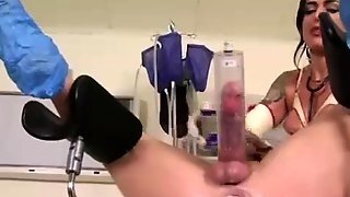 Two Domins Fisted Male Ass And Cbt