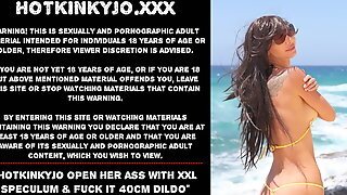 Hotkinkyjo Open Ass With Xxl Speculum & Fuck It 40cm Deep
