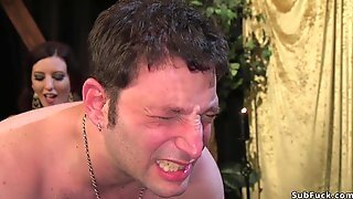Natural Huge Titties Domme In Facesitting