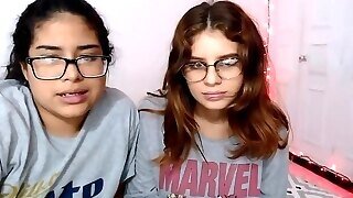 Two Amateur Girls On Webcam