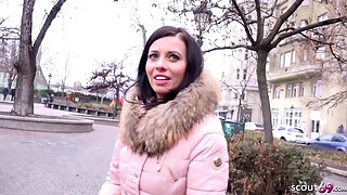 German Scout - Hot Milf Vicky Seduce To Fuck At Real Street Pickup Casting - Vicky Love