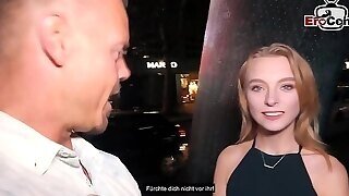 German Berlin Agent Pick Up Young 18yo Petite College Teen On Street For Erocom Date Fuck