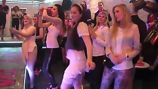 Girls At A Party Suck On Cocks