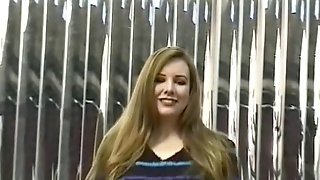 Horny Bitch Gets Two Fingers In Her Horny Pussy