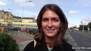 18-years-old Czech Teen Get Outdoor Rear Make Love For Money By 2 German