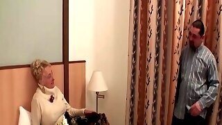 Hungarian Granny Sila - Mature In Lingerie In Homemade Porn With Cumshot