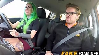 Hot Inked Slut Gets Pounded By Her English Driving Teacher