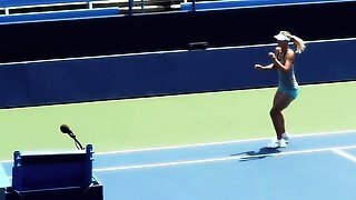 Maria Sharapova - Hot Training Session