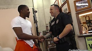 Cuckold Police Officers Wife Fucked By Blacks In Front Of