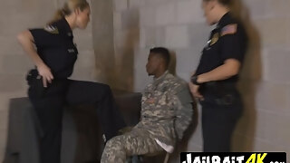 White Sbbw Rear End Gets Pounded By Military
