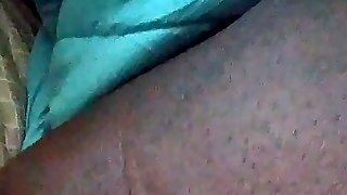 Ebony Creamy Gaping Pussy
