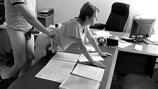 Boss Fucks My Wife At The Office On Hid