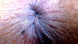 Asshole Fingering Closeup With Amateur Bitch