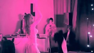 Burlesque Strip Show 29 Miss Indigo Blue Nude
