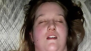 Bbw Beth Ppays With Her Big Tied Tits And Nipples