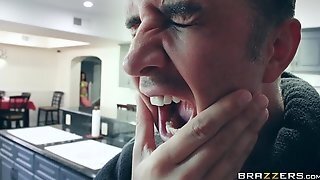 Horny Big Breasts Houswife Skyla Novea Punished In The Kitchen