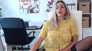 Masturbate In The Office 01 (no Sound)