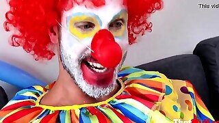 Dark-haired Mummy Pulverizes Clowns For Halloween