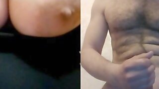 Videochat 82 Grand Boobs And My Dick