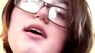 Chubby Nerd Pumping Milk From Her Tits For Youtube