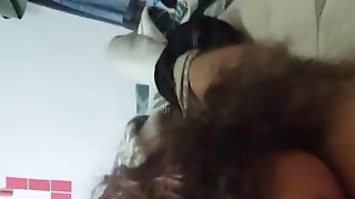 Nerdy Girl, She Takes Off Her Big Tits And I Cum On Her Face