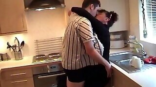 Busty Older Woman Doing A Young Mans Cock