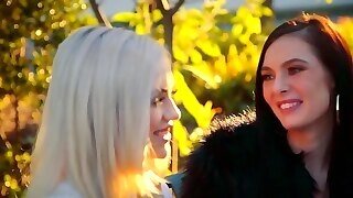 Hellcat Bffs Alex Grey And Marley Brix Share Friends Knob