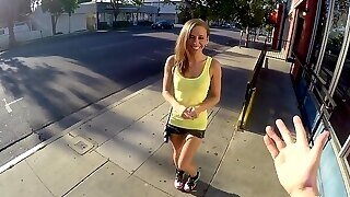 Petite Fashion Fan Gets Humped