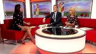 Sally Nugent In A Very Short Dress