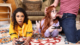 Long-dicked Guy Had A Luck To Fuck Two Cute Teen Girls