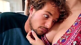 Experienced Blonde Mil Calms Dude Down With Her Juicy Body