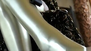 Teen Latex Striptease