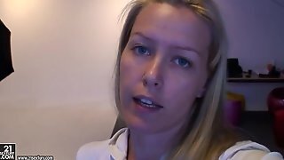 Cameron, Nesty And Sophie Have Fun In A Hotel Room