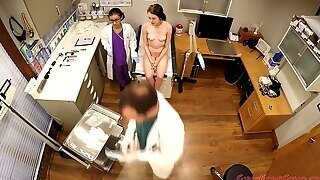 Innocent Shy Teen Gets Spread Eagle By Doctor & Nurse Exam
