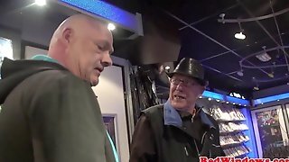 Bald Man Fucks A Fat Hooker With Big Tits