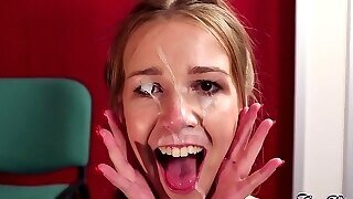 Czech Teen Alexis Crystal Ejaculant Distraction