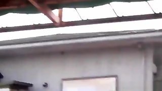 Oriental Slut Caught Pee