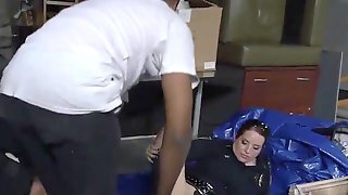 Freaking Out Black Thug Getting Banged By Police Milfs