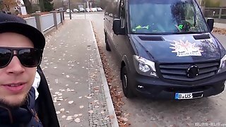 Bumsbus - Mature German Gets Fucked In The Backseat Of A Bus